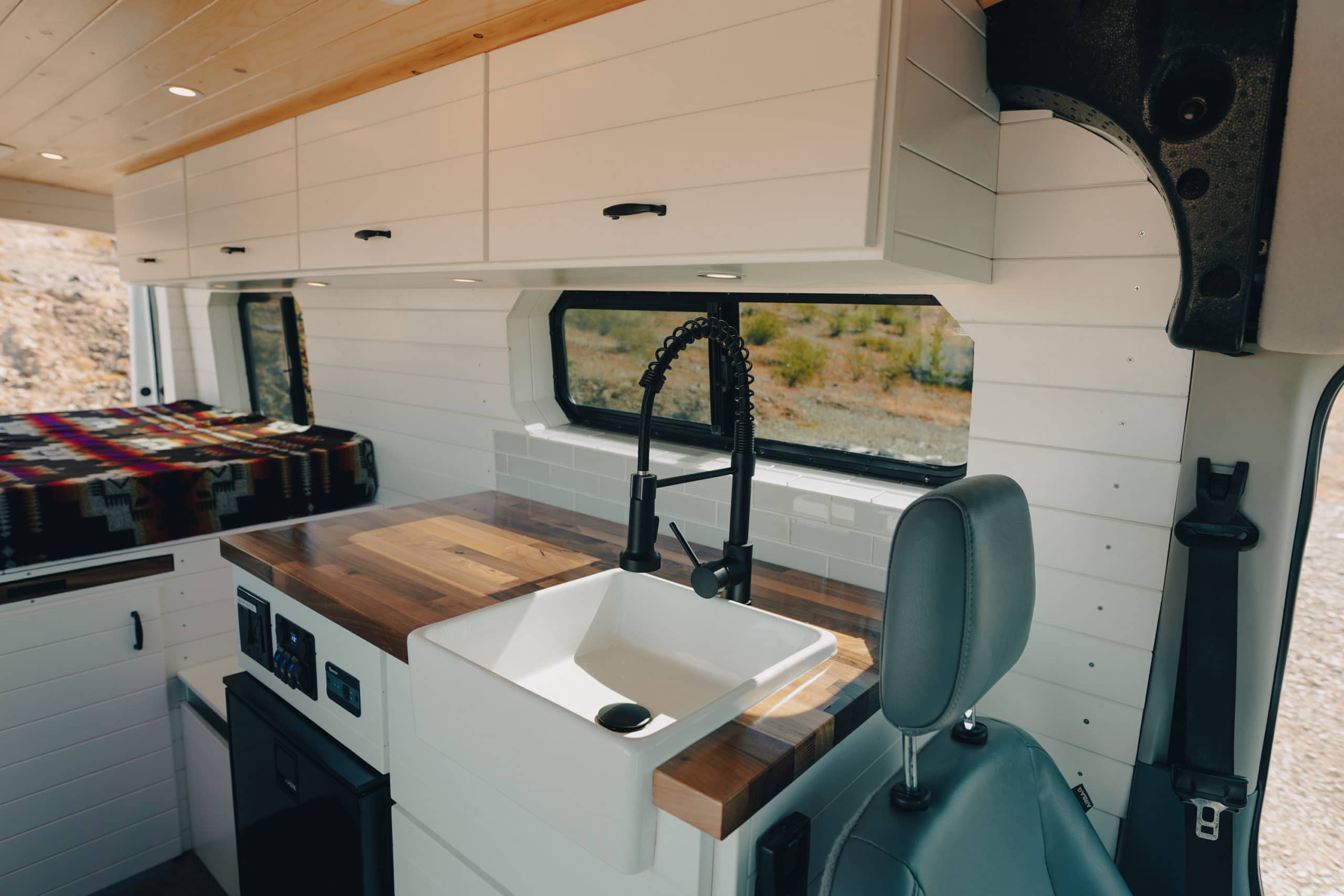 Ford Transit Van Life Camper Van, Built in Arizona | Tommy Camper Vans