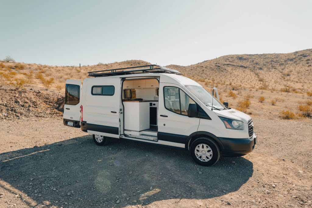 Ford Transit Van Life Camper Van, Built in Arizona | Tommy Camper Vans