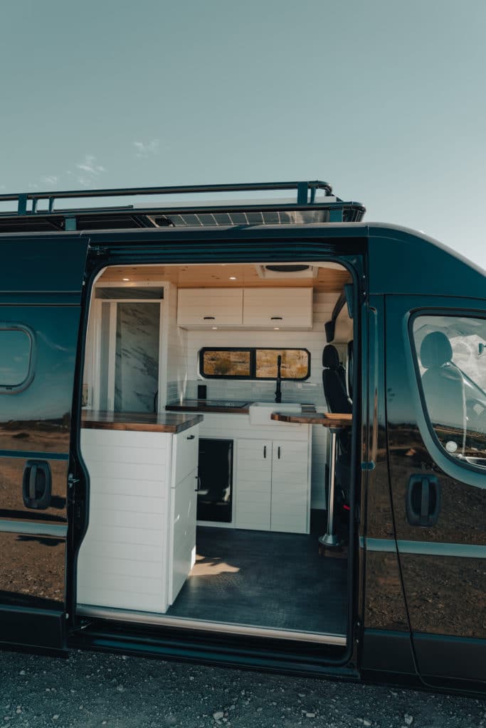 Ram Promaster Camper Van with Shower | Tommy Camper Vans