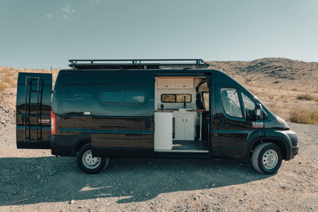 Ram Promaster Camper Van with Shower | Tommy Camper Vans