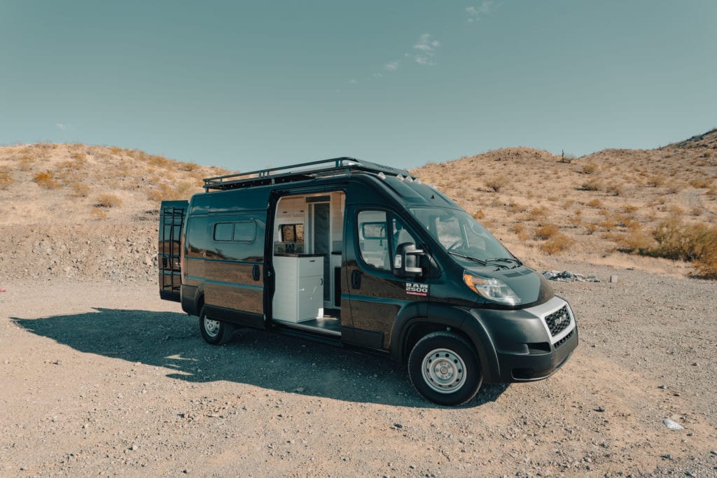 Ram Promaster Camper Van with Shower | Tommy Camper Vans