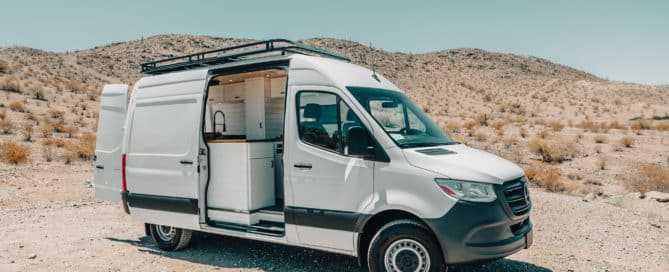 Mercedes-Benz Sprinter Camper Van with Custom Interior Layout