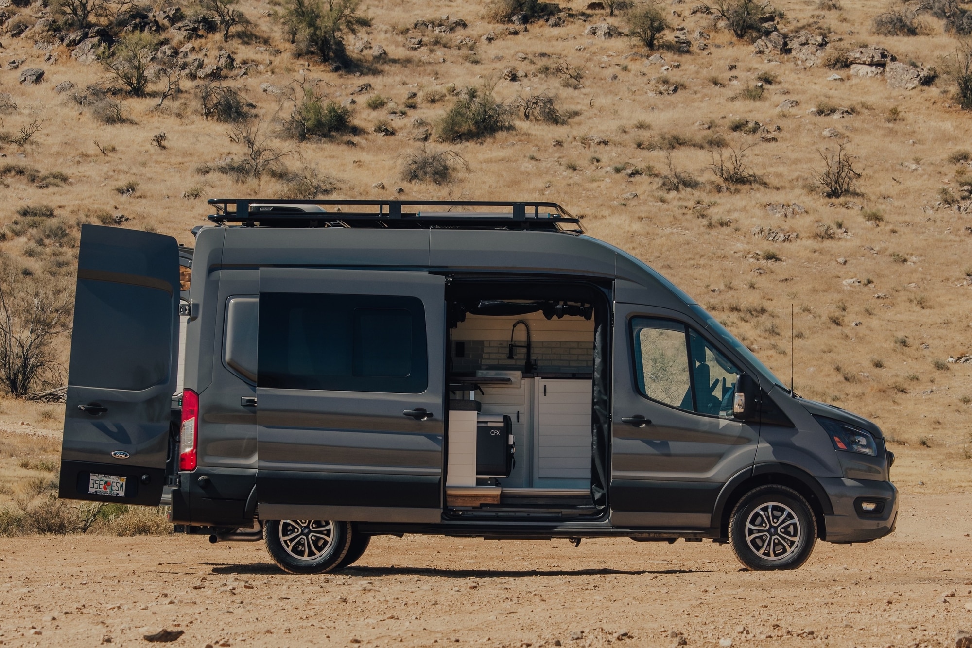 ford transit custom camper van